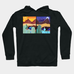 A Split Scene Hoodie